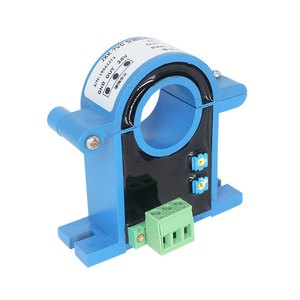 Sensor de corriente trifásico Transductor de corriente Transmisor de corriente de efecto Hall Corriente de 4 a 20mA Salida DC y AC Transmisor de corriente