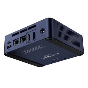 Fabrika doğrudan ucuz küçük masaüstü EQ12 Mini PC yüksek perfomans onboard <span class=keywords><strong>CPU</strong></span> Intel N100 işlemci HDMI2.0 Mini bilgisayar PC