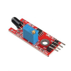 Red Smart Fire Flame Detector <strong>Sensor</strong> IR Flame <strong>Sensor</strong> Module Flame Detection <strong>Sensor</strong> - Product Image 3
