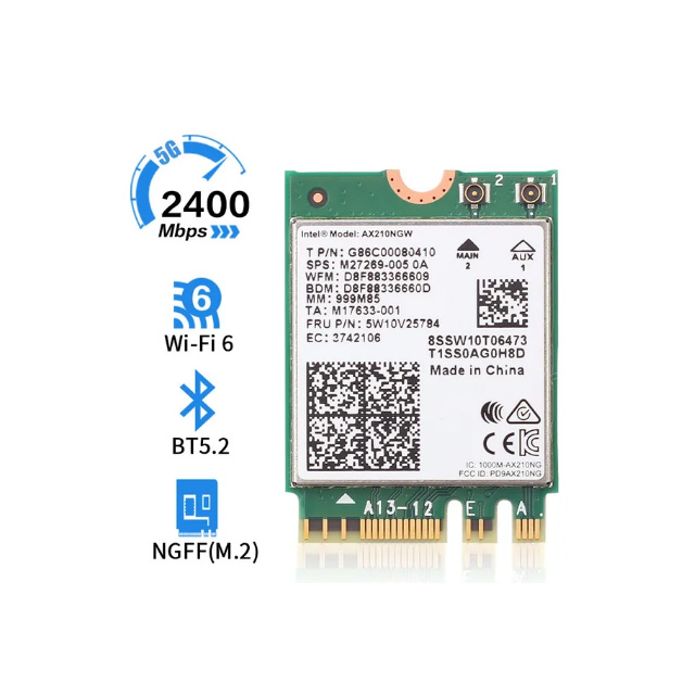 Seulement la carte AX210