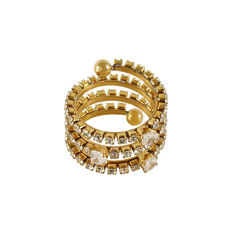 3 layers of white zircon