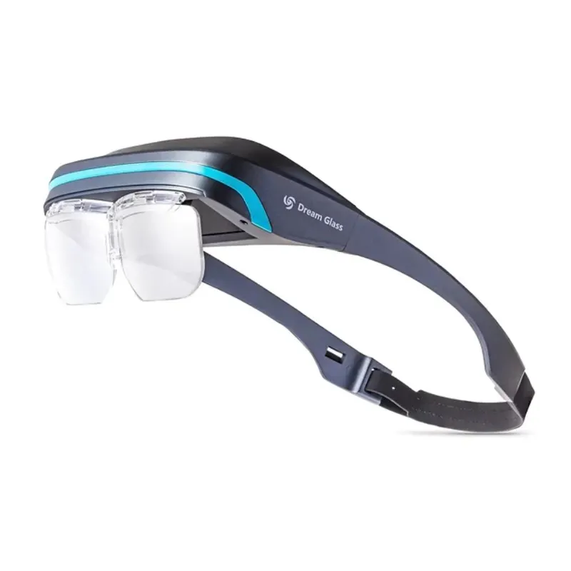 Novo Dream Glass 4K VR AR Smart Glasses Personalização Assista Movis E Trabalhando 2D/3D/360 Immersive Viewing Em Estoque