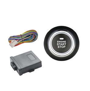 Easy to <strong>Install</strong> <strong>Push</strong> <strong>Button</strong> <strong>Start</strong> Stop Engine System Remote <strong>Start</strong> System Car Alarms - Product Image 1