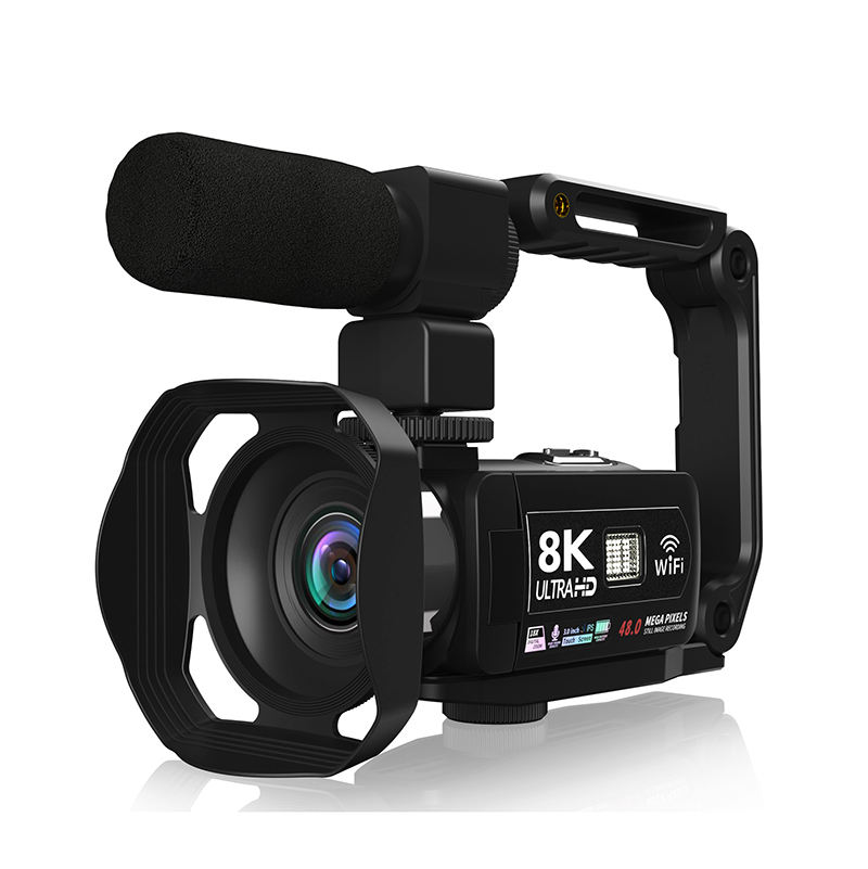 High-Resolution Infrared Remote Control Digital Camera with 8K 15FPS Video Recording Slow Motion & Time-lapse Photography