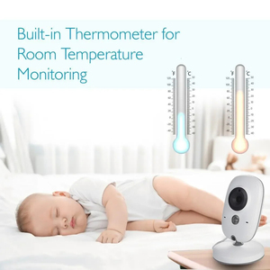 Заводская цена OEM беспроводной Babyphone WIFI умная Цифровая видеокамера Babyfoon 3,2 дюймов 2,4G VB603 Детская Цифровая Камера мониторинга - Product Image 5