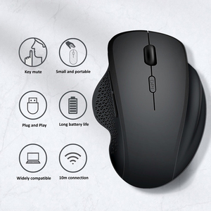 2.4G Wireless Optische USB-Maus 3D-Dual-Mode-Aufladung für Desktop-Computer Mobiltelefon Tablet-Spiel Office Verwenden Sie die Universal-Maus - Product Image 5