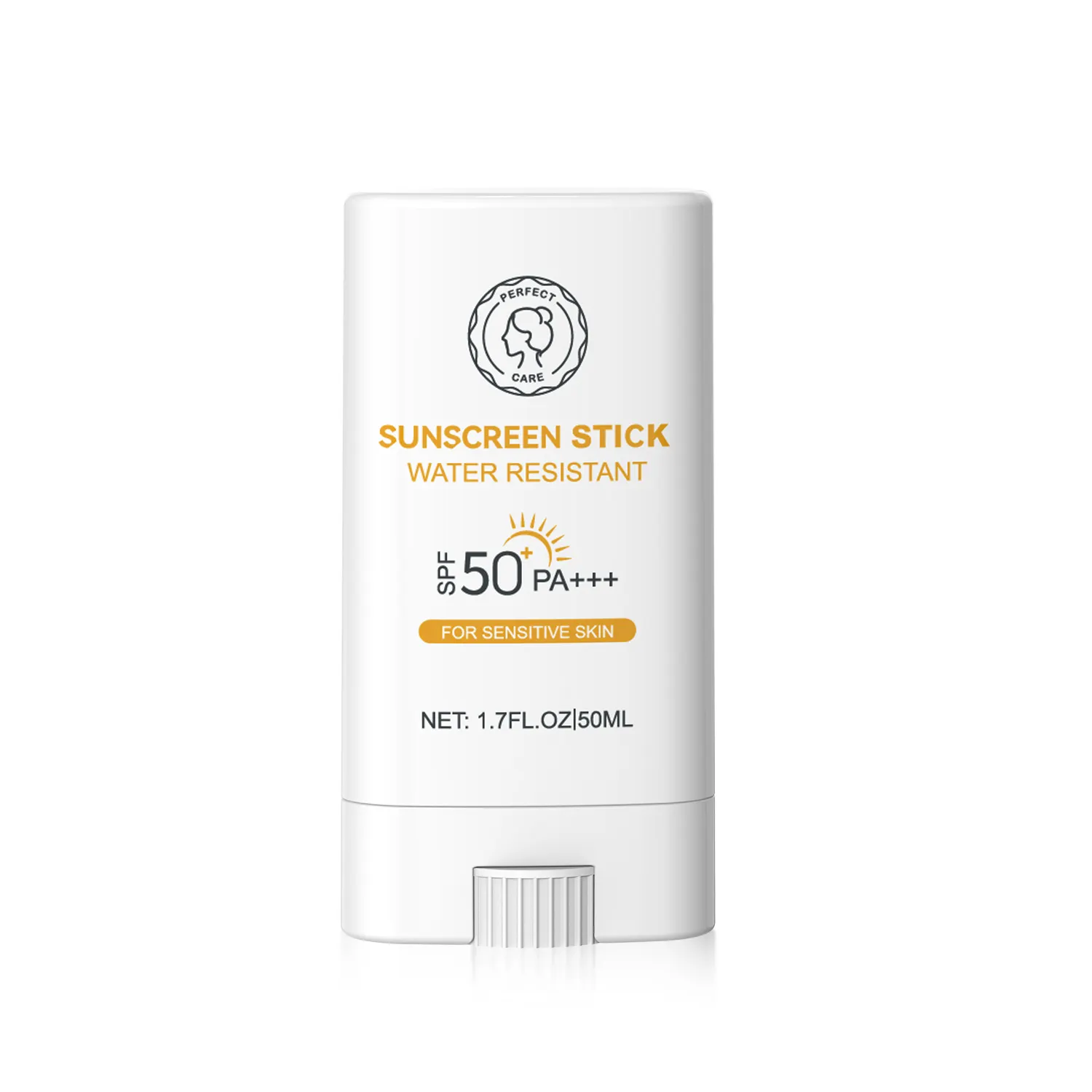 Marque privée OEM Bâton de protection solaire vegan naturel SPF 50 Reef Safe Glow Hydratant Imperméable UV Écran solaire pour le visage