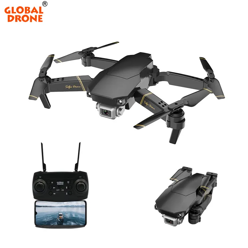 Global Drone Quadcopter GD89 con cámara HD juguetes de Radio Control FPV Wifi OVNI Dron Mavic Drone con mucho tiempo de vuelo