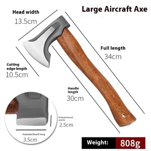 Thêm Lớn Ngoài Trời Cắm Trại Rìu Nga Tomahawk Cảm Hứng Mười Tám Quái Vật Núi Chiến Thuật Kỹ Thuật Thiết Kế Gỗ - Product Image 6