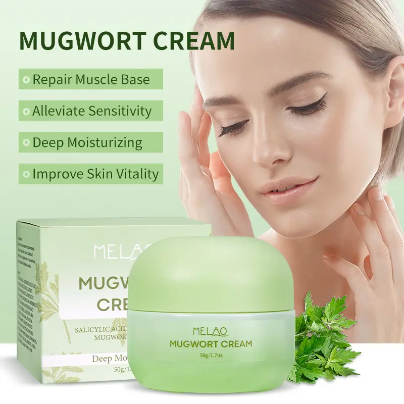 Private Label Skincare Mugwort Acne Clay maschera Stick crema per il viso idrata il controllo del siero Niacinamide maschera profonda poro di fango