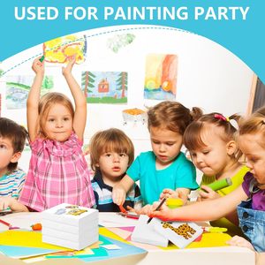 24 Gói Mini Kéo Dài Vải 2x2 Inch Nhỏ Vuông Bông Vải Số Lượng Lớn Cho Bức Tranh Trẻ Em Nguồn Cung Cấp Nghệ Thuật Thủ Công DIY Dự Án - Product Image 4