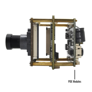 H264 1.3mp IP摄像机模块印刷电路板高清960P 1/3 "CMOS 3X电动镜头自动变焦摄像机虹膜电动镜头支持CMS - Product Image 1