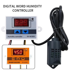 Controlador de temperatura de humedad, termostato Digital Humidistat con Sensor XH-W3005 - Product Image 2