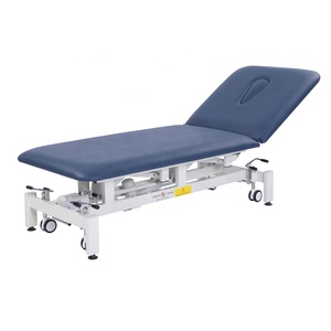 Electric Treatment Table 2 Section Professional Cosmetology Physiotherapy Bed Spa Electric Massage Table with Face <strong>Cradle</strong> - Product Image 5