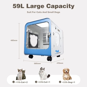 Petsproofing profesyonel otomatik akıllı Pet saç kurutma makinesi kurutma kutusu kabine kediler ve köpekler için - Product Image 2
