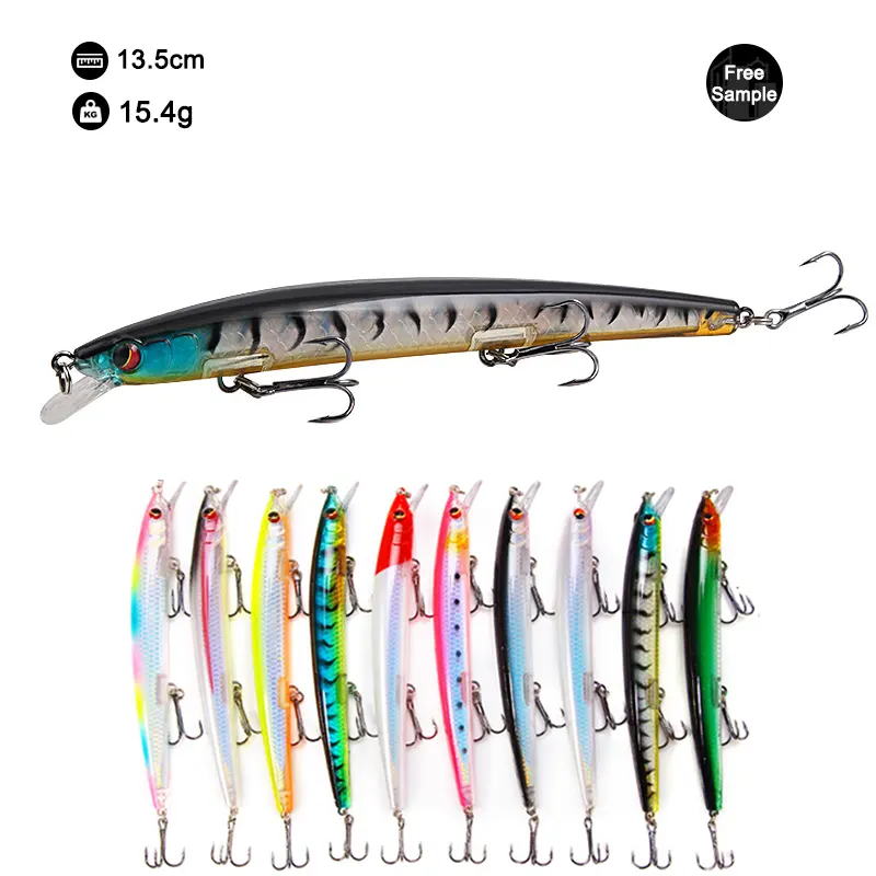 Topwater Ultralicht Duo Zacht Plastic Zoetwater Custom Verpakking Zalm Bas Vissen Lokt Zout Water Minnow