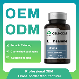 Kapsul Vegetarian OEM non-gmo suplemen l-theanine/kapsul l-theanine - Product Image 6