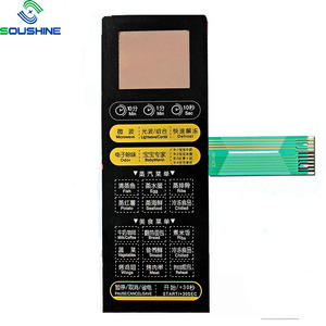 Sooshine cửa sổ trong suốt IP67 <span class=keywords><strong>EL</strong></span> Đèn nền phím màng chuyển đổi 6-nút FPC mạch bàn phím & bàn phím - Product Image 4