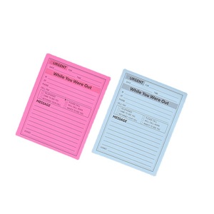 Promocional al por mayor Bloc de notas colorido 9 piezas Simple 50 hojas teléfono mensaje Pad escritura Memo Bloc de notas - Product Image 4