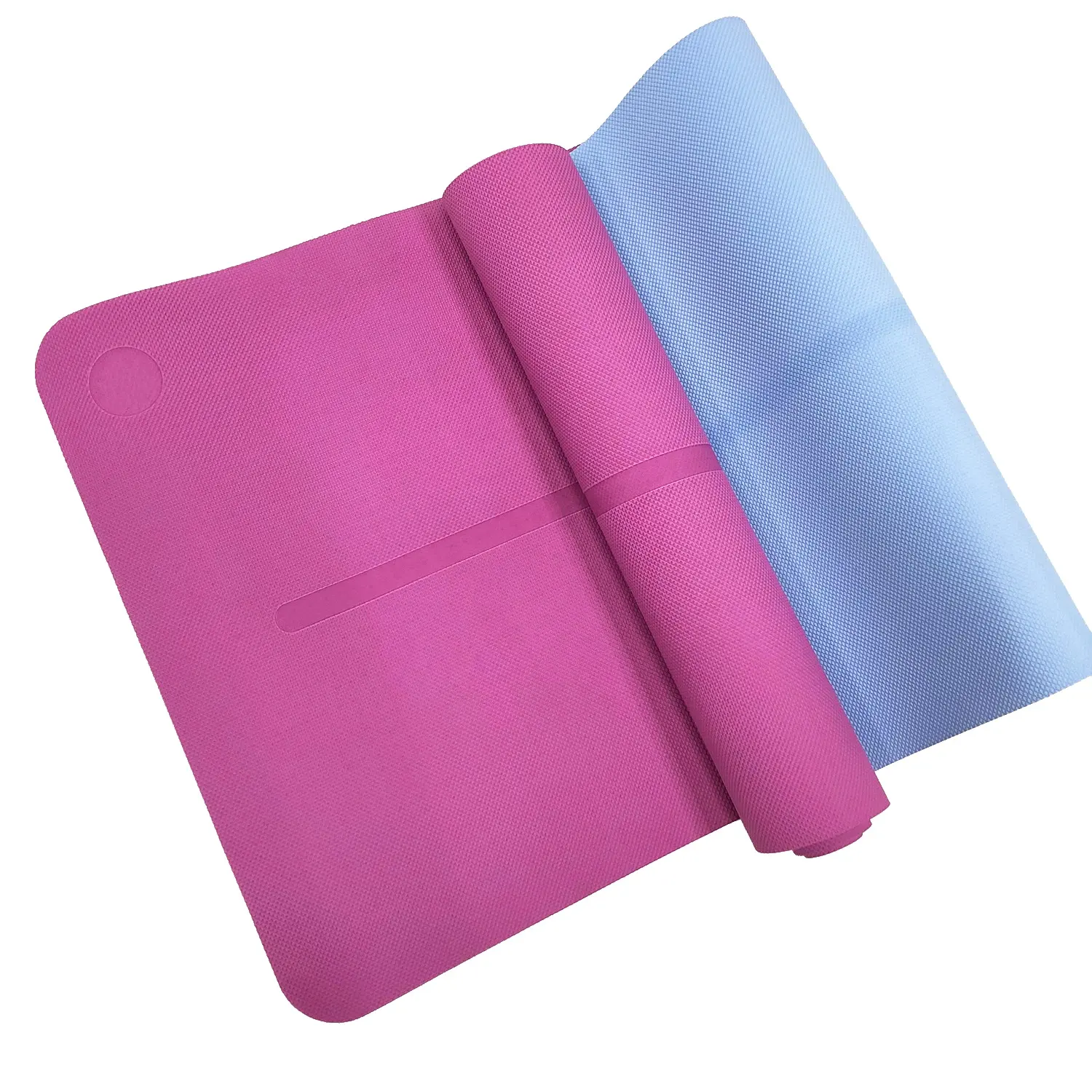 HUNLON vente en gros Eco tpe motif exercice mat entraînement 6mm bébé gym TPE tapis de Yoga