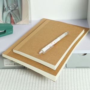 A5 B5 Thickened Enlarged Kraft Paper Cover 100 Sheets Blank/Horizontal Inner Pages <strong>Writing</strong> Paper Student <strong>Exercise</strong> <strong>Notebook</strong> - Product Image 5