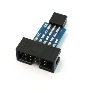 OKY3474 AVRISP USBASP <strong>ISP</strong> STK500 10PIN to 6PIN Adapter Plate <strong>Programmer</strong> Adapter Hot Sale - Product Image 4