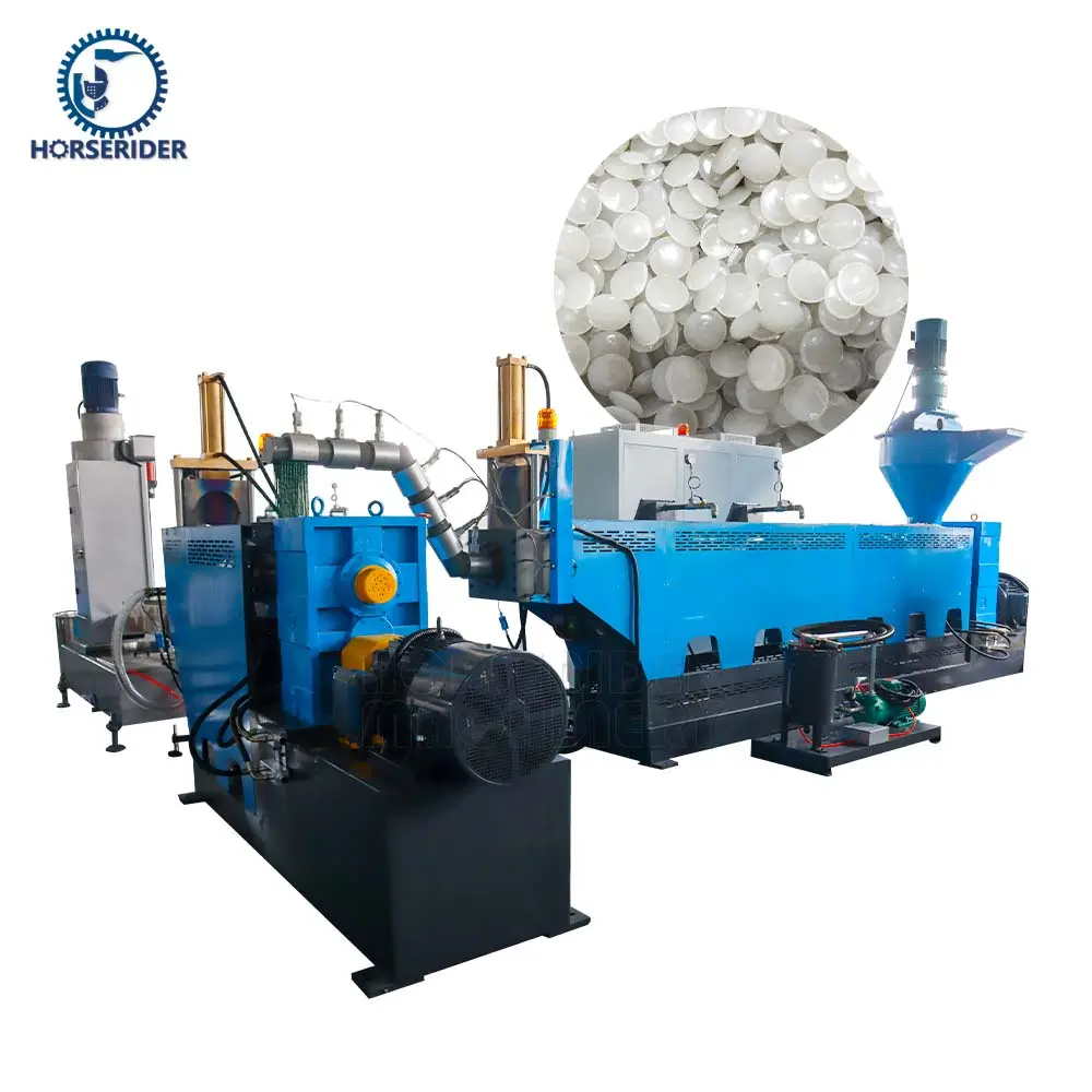 Machine de granulation de film plastique PP/PE/PET/ligne d'extrusion de recyclage