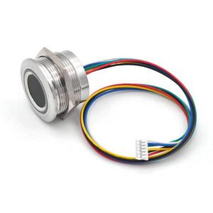 R503-5V RGB LED DC5V UART-Schnitts telle MX 1.25-6pin wasserdichter kapazitiver Fingerabdruck-Modul-Sensor-Scanner für Arduino Android