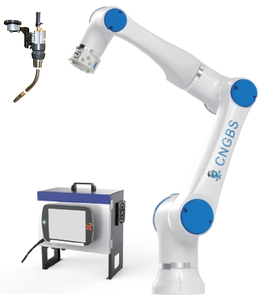 3kg Nutzlast CNGBS 6-Achsen-Cobot-Schweißroboterarm mit Roboter-Lichtbogens chweiß maschine Automatische Maschine für Schweiß roboter