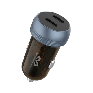Veaqee 20W PD QC3.0 Portable Charger Car Quick Dual Dual Port Type-c Adapter Fast Charging <strong>Usb</strong> Car Charger - Product Image 1