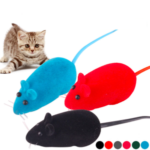 ของเล่นให้หนูกัดสีสำหรับสุนัขแมวสัตว์เลี้ยง,ของเล่นยางธรรมชาติแสนสนุกพร้อมเสียงเมาส์สมจริง - Product Image 4