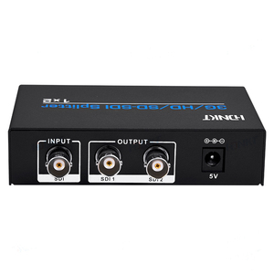 SD-<strong>SDI</strong> HD-<strong>SDI</strong> 3G-<strong>SDI</strong> <strong>Splitter</strong> 1x2 BNC <strong>1</strong> <strong>input</strong> and <strong>2</strong> <strong>outputs</strong> for Monitor Camera DVR VCR CCTV Video Encoder Broadcast