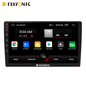 Flysonic Android 9 pollici MP5 Player 2.5D-IPS Touch Screen capacitivo Multimedia lettore Video navigazione GPS lettore DVD per auto - Product Image 1