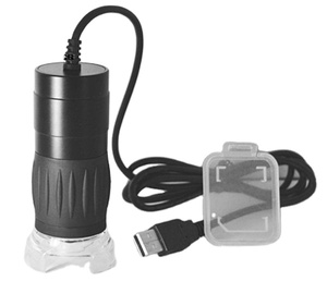 Microscopio digital de bolsillo portátil con aumento de 2.0MP 240X con función de medición para analizar células animales y vegetales, especímenes - Product Image 1