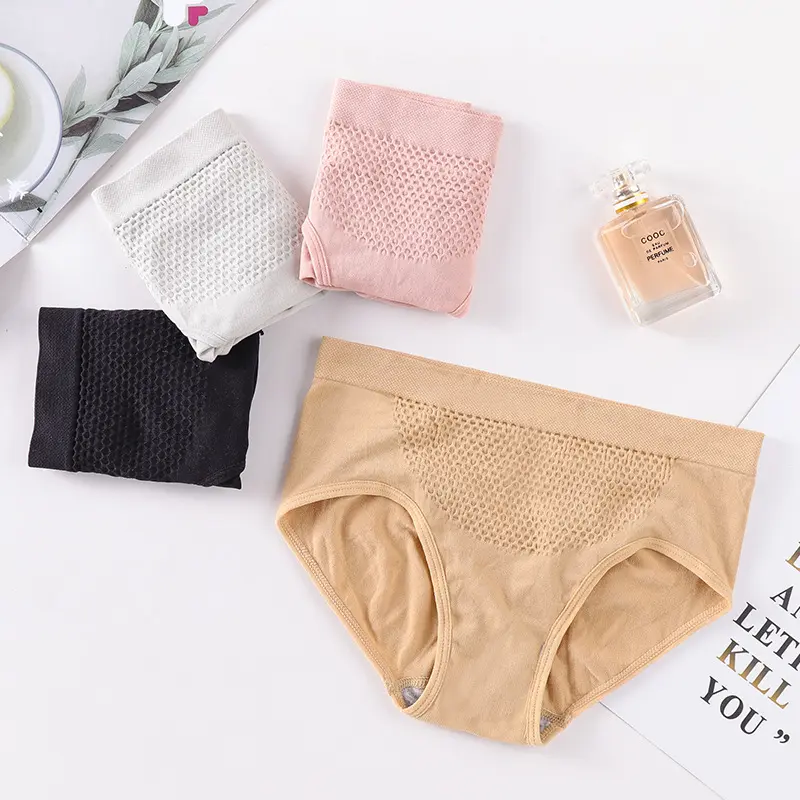 Calcinha de algodão, roupa íntima, lingerie para mulheres, período menstrual