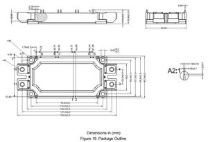 高速スイッチングとショートテール電流1200V 900A IGBTモジュールsicモジュール - Product Image 5