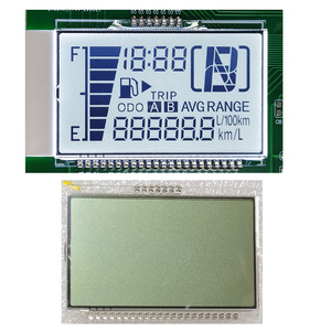 Özel Segment LCD fabrika araç ekran VA HTN ff7 Segment LCD modülü