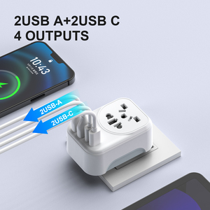 Enchufe eléctrico JP, función de toma de corriente, adaptador de corriente de Control, convertidor multiadaptador - Product Image 4