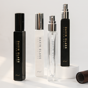 <strong>5ml</strong> 10ml 15ml square Glass Bottle <strong>Empty</strong> <strong>Perfume</strong> Essential Oils Bottle Spray Bottle <strong>Atomizer</strong> with Shiny Gold Silver Cap - Product Image 1