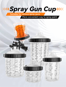 AYSPAT Version 1.1 Disposable Spray Gun <strong>Cup</strong> for Auto Aftermarket Spray Paint <strong>Cups</strong> - Product Image 4