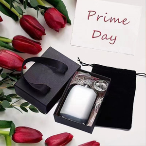 Nhà Máy Trực Tiếp Biểu Tượng Tùy Chỉnh Cao Cấp Thép Không Gỉ Hip <span class=keywords><strong>Flask</strong></span> Phẳng Với Vít Cap - Product Image 2