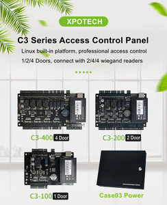 ZKT C3-200 Smart Security Network TCP/IP Multi Double Doors Lock Controller pannello della scheda di controllo accessi della scheda RFID di prossimità