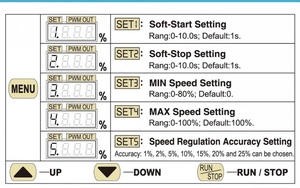 CCM6DS-K <strong>High</strong> Power 12V-80V DC 30A LED Digital Display <strong>PWM</strong> DC Motor <strong>Speed</strong> <strong>Controller</strong> <strong>High</strong> Power Governor - Product Image 6