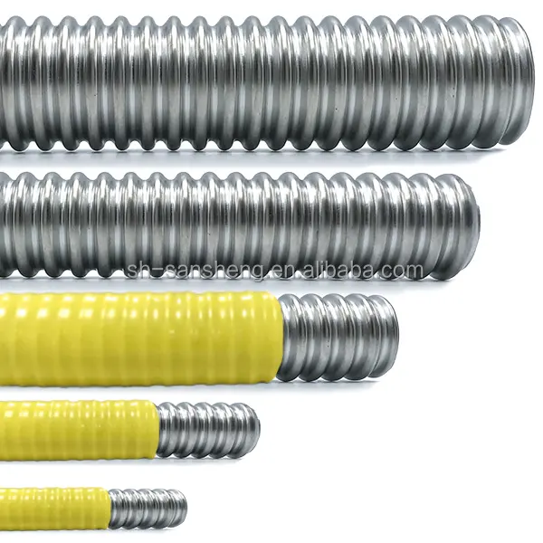 Tubo metallico flessibile per tubo corrugato in acciaio inossidabile per Gas