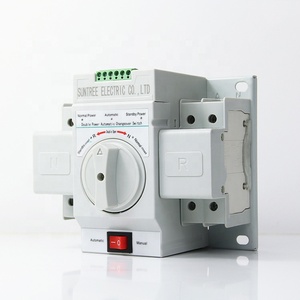 Suntree ATS 3 Fase AC Dual Power Manuale Regolatore di Commutazione Auto Interruttore Automatico di Trasferimento Generatore di 6A ~ 63A - Product Image 1