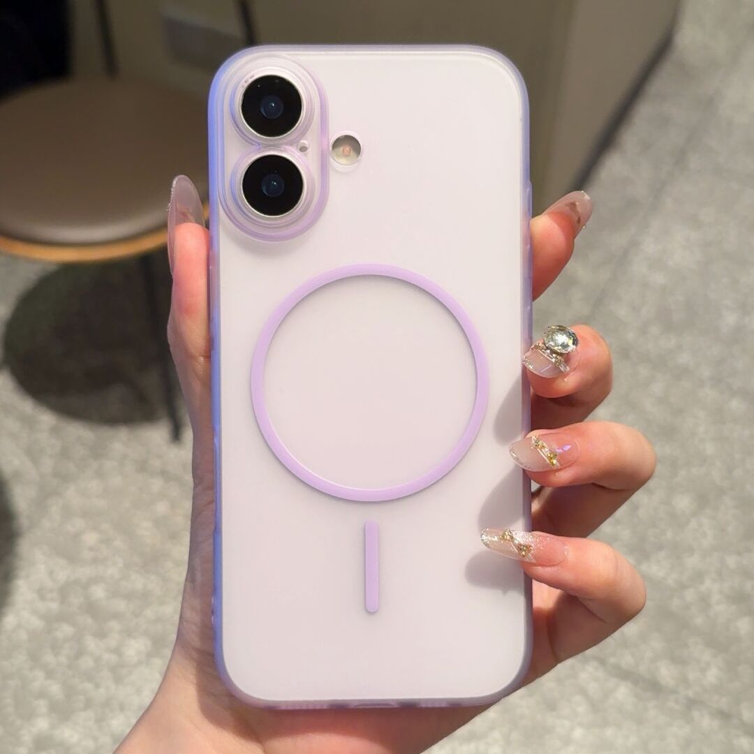 Translucent purple