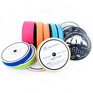 Cinta de gancho y lazo de nailon personalizada Cinta de sujeción de correas de gancho y lazo para prendas - Product Image 4