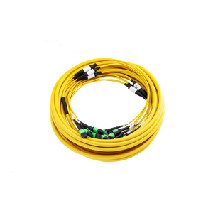 สายเคเบิลใยแก้วนำแสง96คอร์สำหรับศูนย์ข้อมูลสายแพทช์จาก APC ถึง APC SM OM3 96คอร์ที่ใช้สำหรับ FTTH - Product Image 2