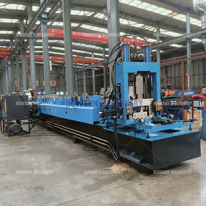 Tam otomatik C Z galvanizli kanallar rulo şekillendirme makinesi çekirdek bileşenleri taşıyan Motor PLC ile özel hızlı değişen modeller - Product Image 2