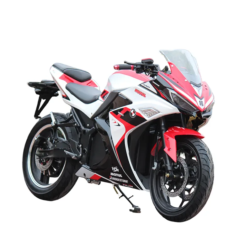 Дешевые 72 В 20А 3000 Вт 85 км/ч для взрослых гоночный город Электрический двигатель мотоцикл крейсер мотоцикл